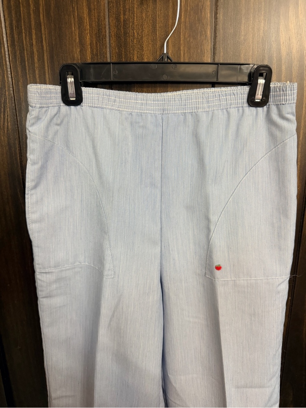 Sweet Apple Vintage Vertical Stripe Seersucker Pants-Size:Medium - Picture 7 of 8